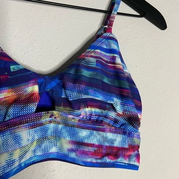 Athleta Redondo Keyhole Bikini Top Size S - Picture 6 of 11